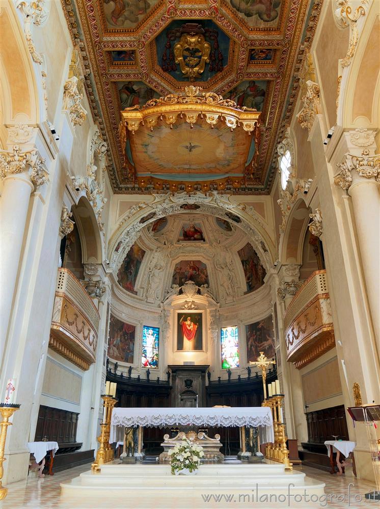 Recanati (Macerata, Italy) - Presbytery of the Concathedral of San Flaviano